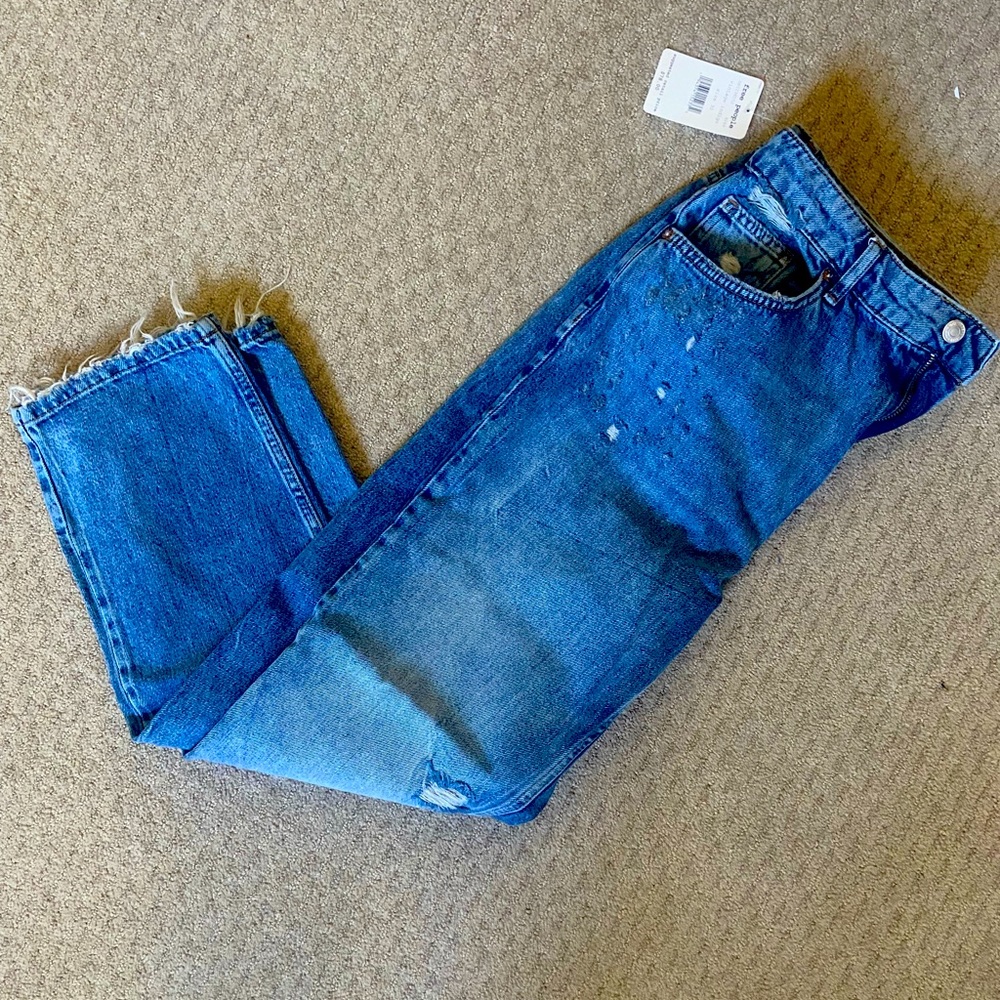 FREE PEOPLE vintage indigo jeans